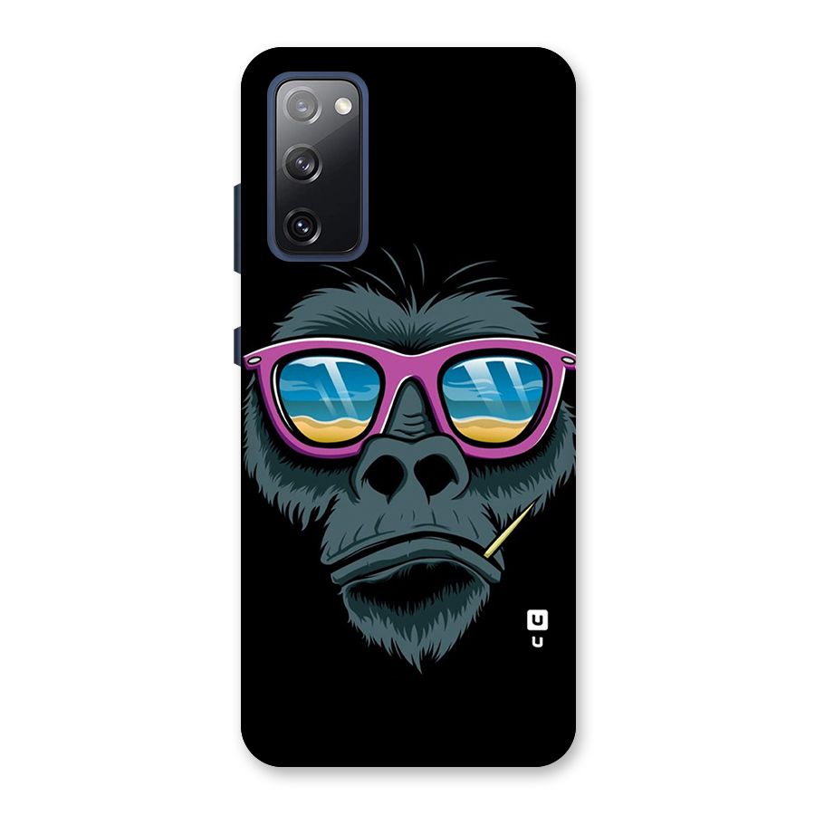 Cool Monkey Beach Sunglasses Back Case for Galaxy S20 FE