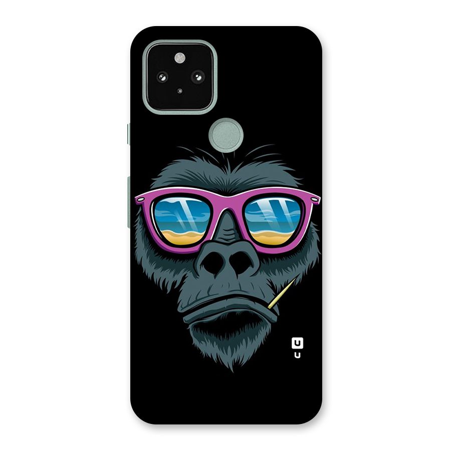 Cool Monkey Beach Sunglasses Back Case for Google Pixel 5
