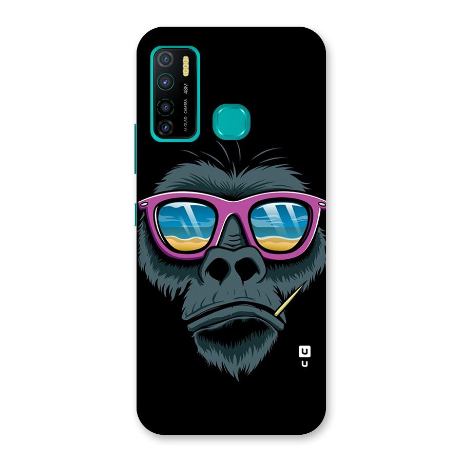 Cool Monkey Beach Sunglasses Back Case for Infinix Hot 9 Pro