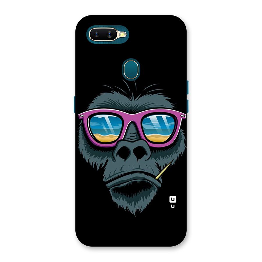 Cool Monkey Beach Sunglasses Back Case for Oppo A11k