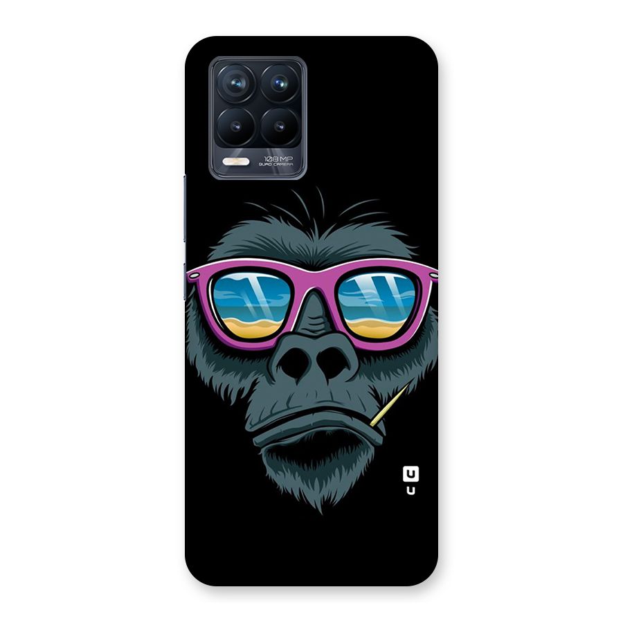 Cool Monkey Beach Sunglasses Back Case for Realme 8 Pro