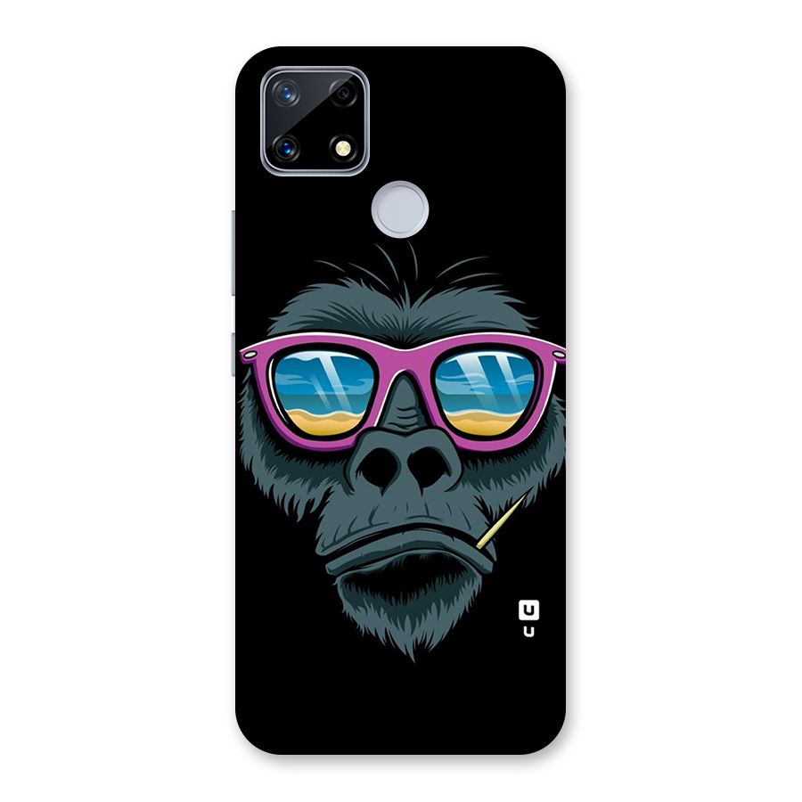 Cool Monkey Beach Sunglasses Back Case for Realme Narzo 20