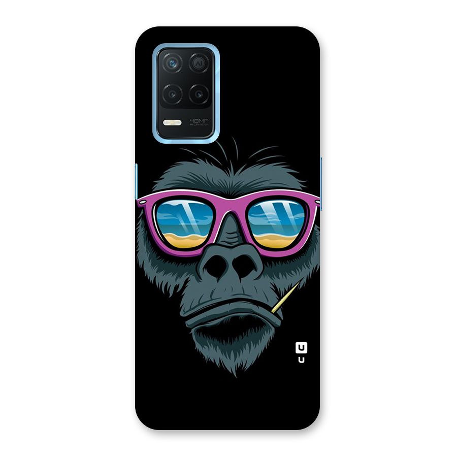 Cool Monkey Beach Sunglasses Back Case for Realme Narzo 30 5G