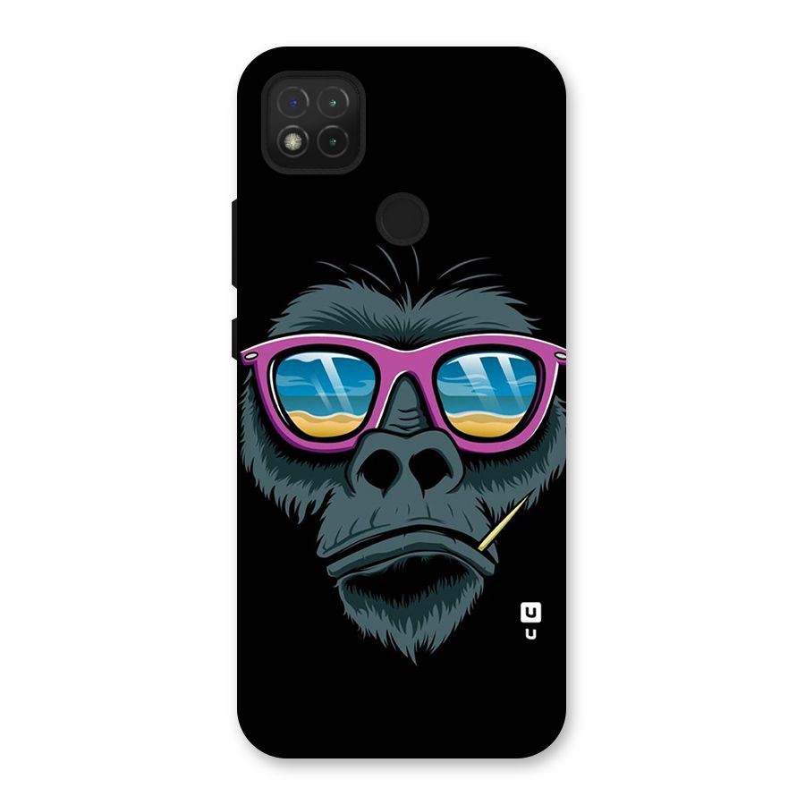 Cool Monkey Beach Sunglasses Back Case for Redmi 9C