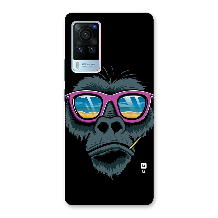 Cool Monkey Beach Sunglasses Back Case for Vivo X60 Pro
