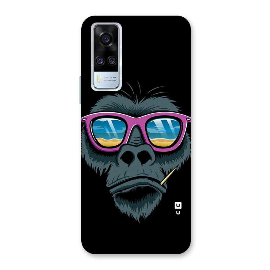 Cool Monkey Beach Sunglasses Back Case for Vivo Y31