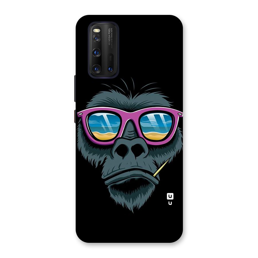Cool Monkey Beach Sunglasses Back Case for Vivo iQOO 3