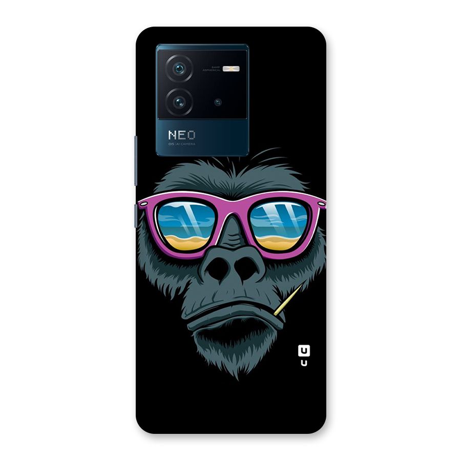 Cool Monkey Beach Sunglasses Back Case for Vivo iQOO Neo 6 5G