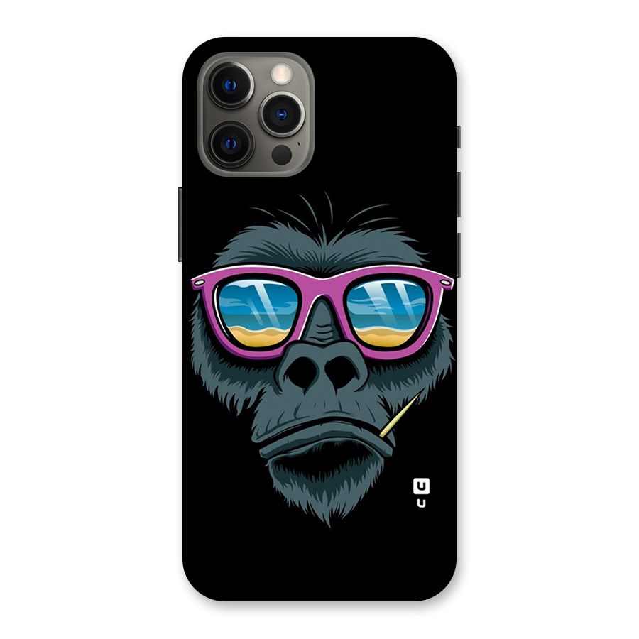 Cool Monkey Beach Sunglasses Back Case for iPhone 12 Pro Max