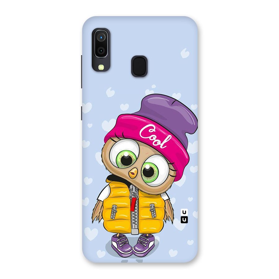 Cool Owl Back Case for Galaxy A20