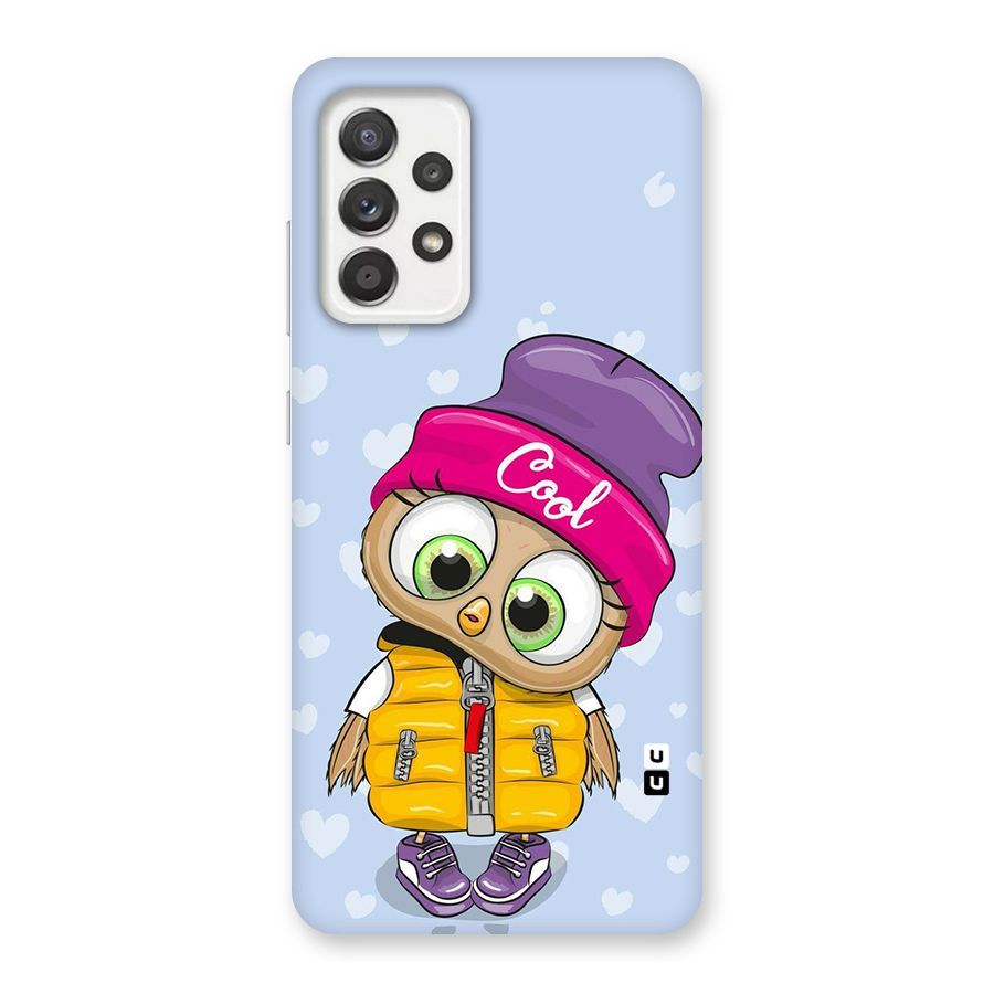 Cool Owl Back Case for Galaxy A52