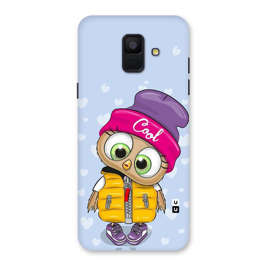 Cool Owl Back Case for Galaxy A6 (2018)