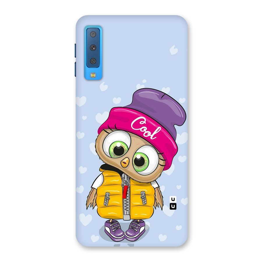 Cool Owl Back Case for Galaxy A7 (2018)