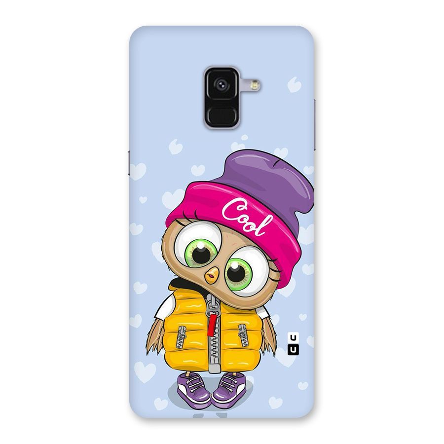 Cool Owl Back Case for Galaxy A8 Plus