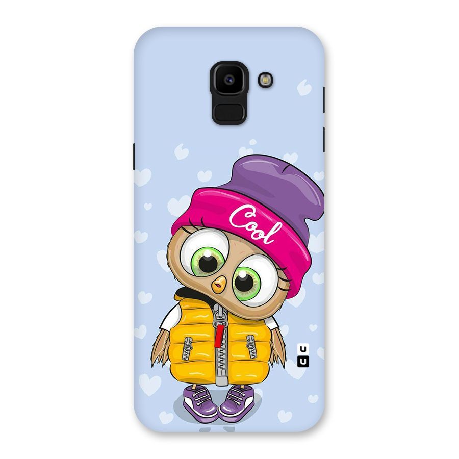 Cool Owl Back Case for Galaxy J6