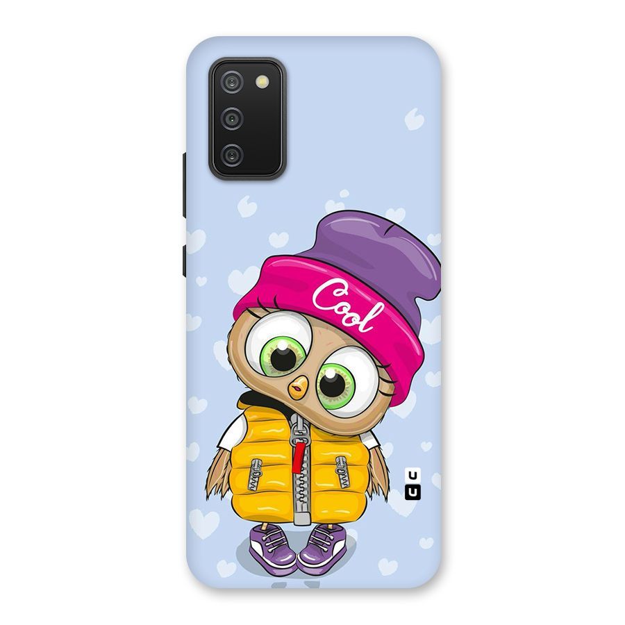Cool Owl Back Case for Galaxy M02s