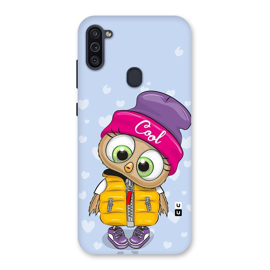 Cool Owl Back Case for Galaxy M11