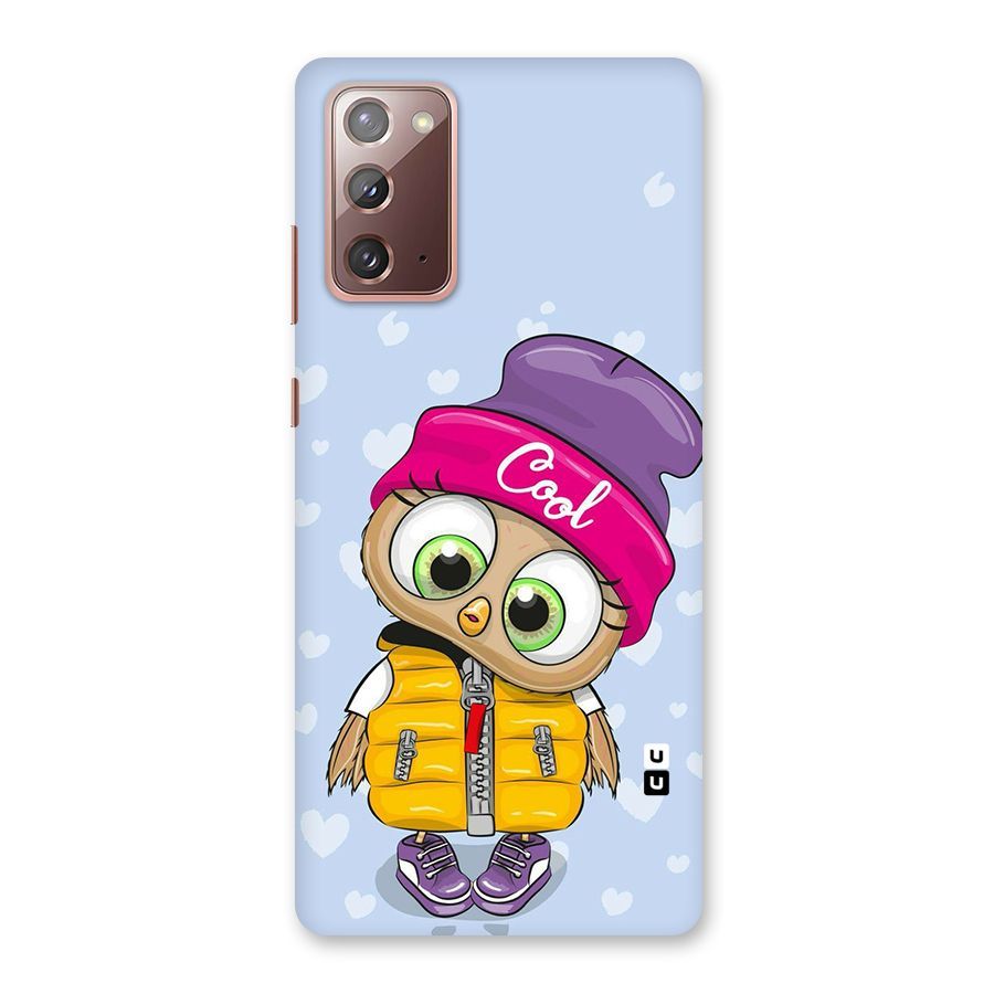 Cool Owl Back Case for Galaxy Note 20