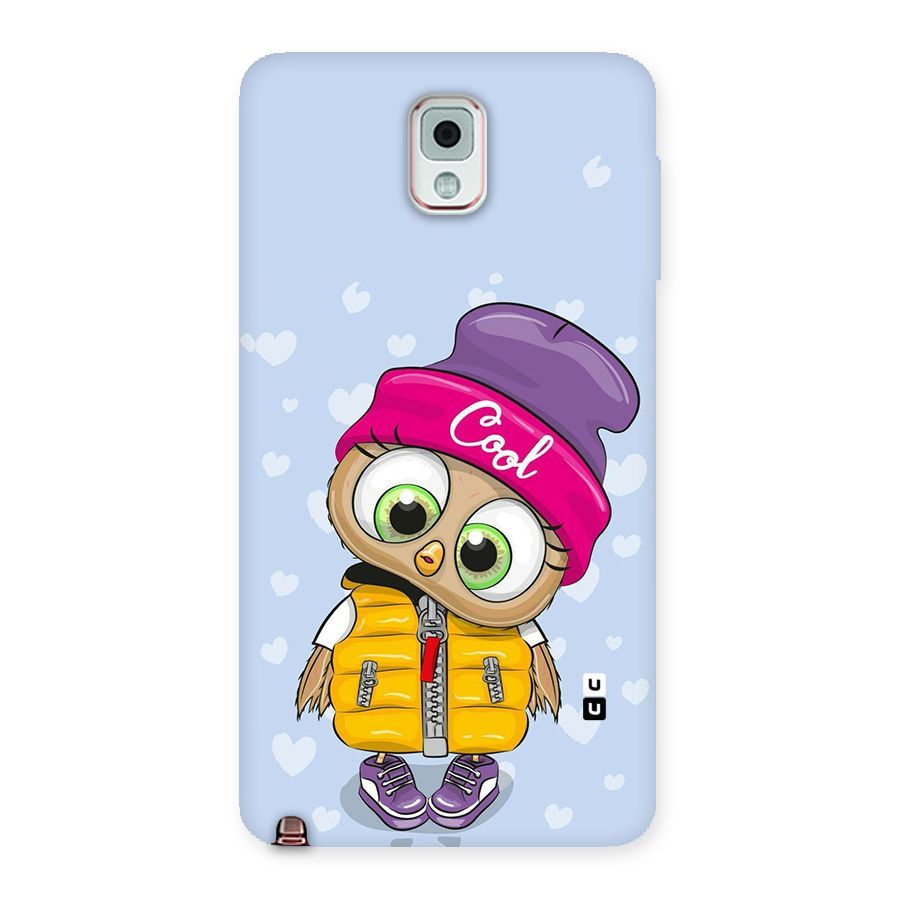 Cool Owl Back Case for Galaxy Note 3