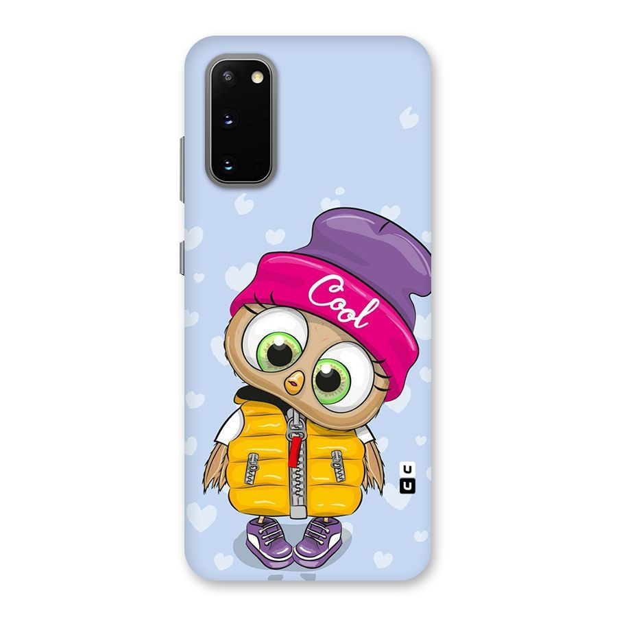 Cool Owl Back Case for Galaxy S20