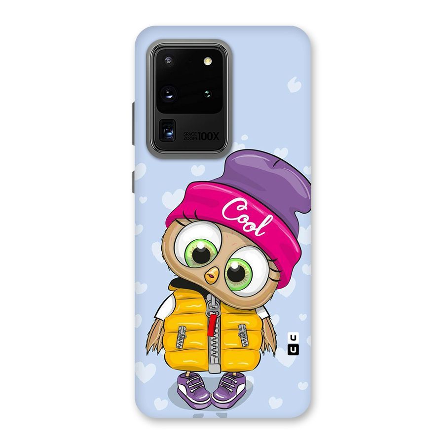 Cool Owl Back Case for Galaxy S20 Ultra