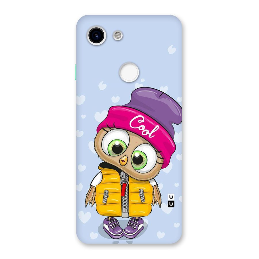 Cool Owl Back Case for Google Pixel 3