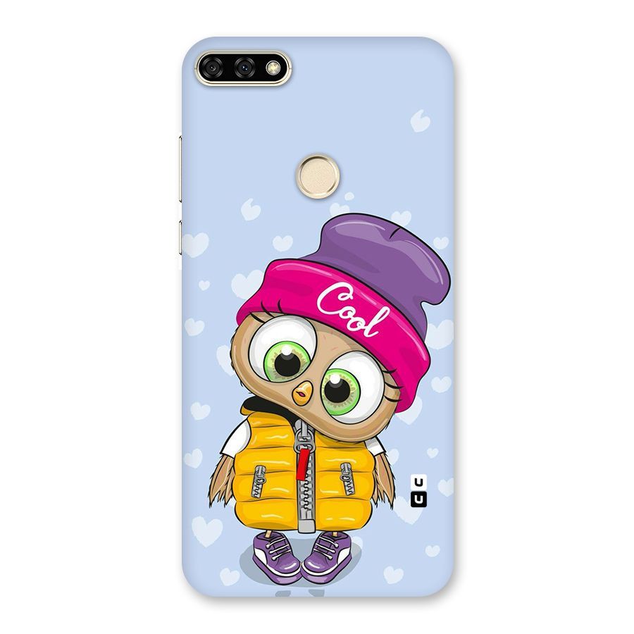 Cool Owl Back Case for Honor 7A