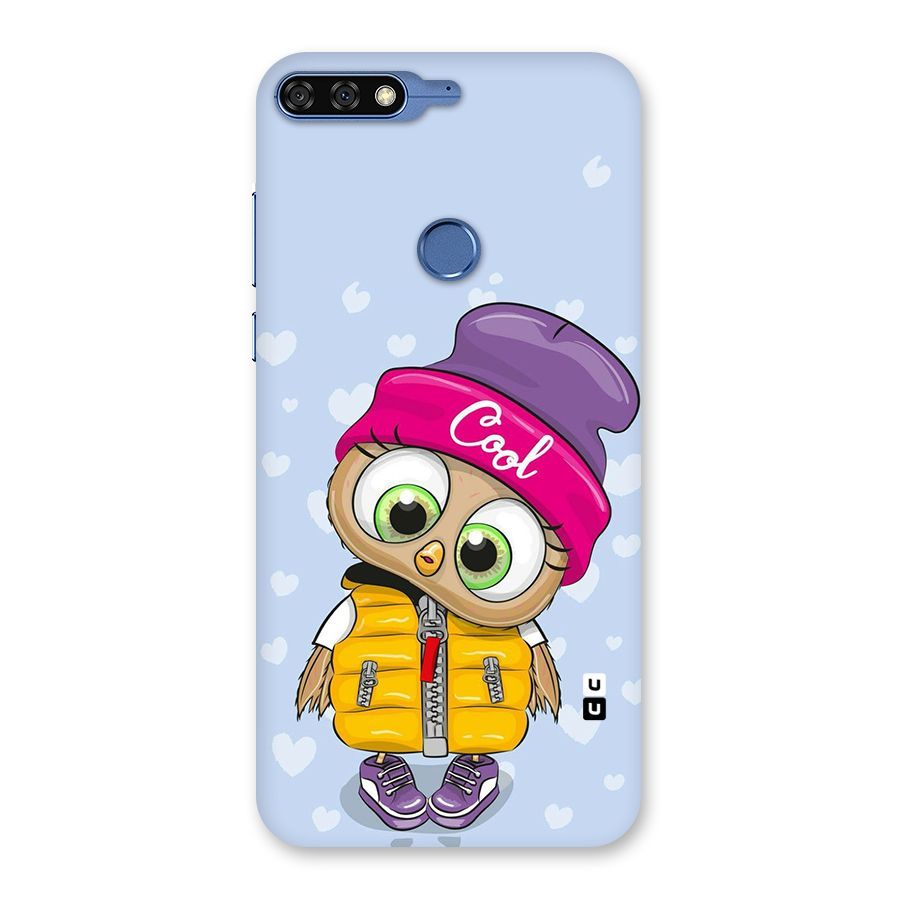 Cool Owl Back Case for Honor 7C