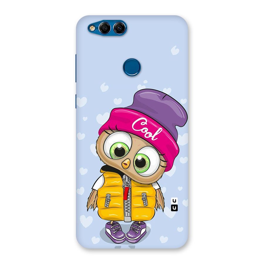 Cool Owl Back Case for Honor 7X