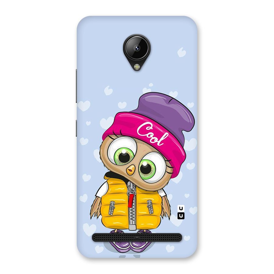 Cool Owl Back Case for Lenovo C2