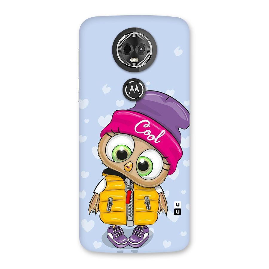 Cool Owl Back Case for Moto E5 Plus