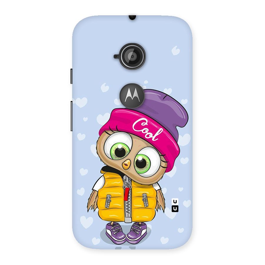 Cool Owl Back Case for Moto E 2nd Gen