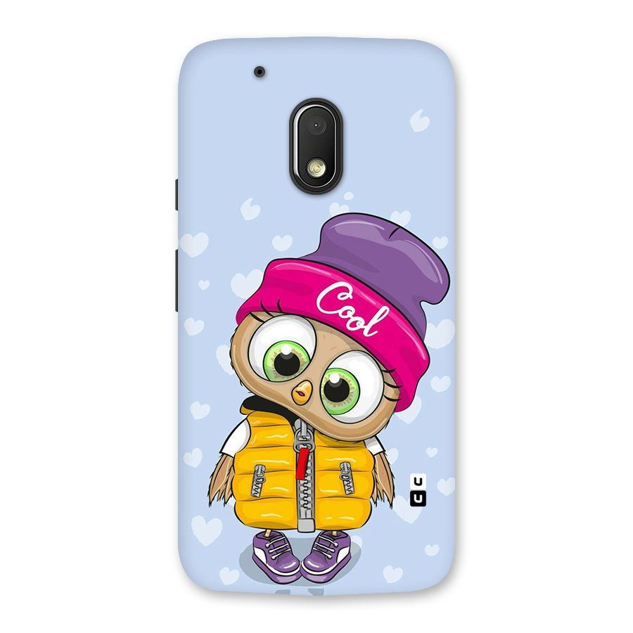 Cool Owl Back Case for Moto G4 Play
