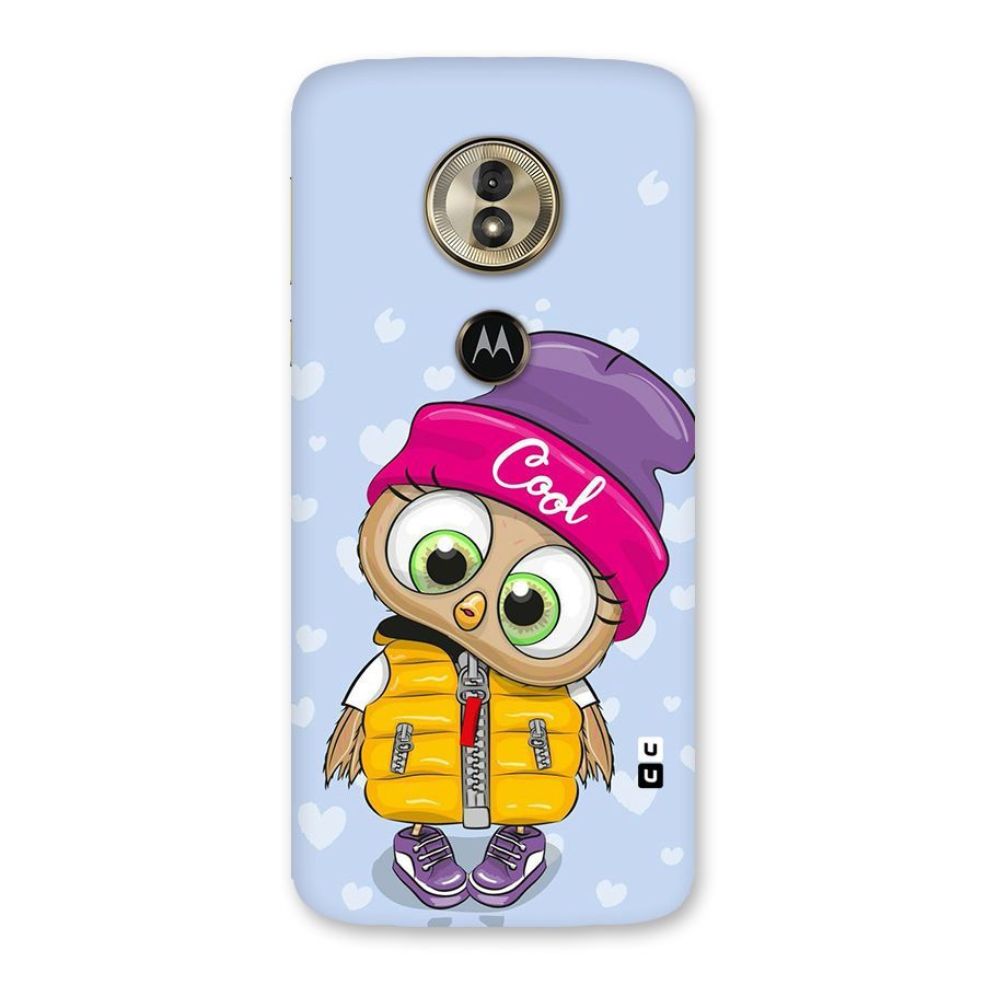 Cool Owl Back Case for Moto G6 Play