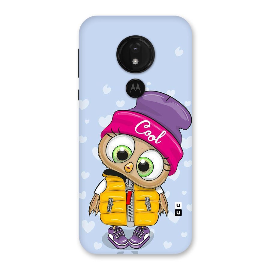 Cool Owl Back Case for Moto G7 Power