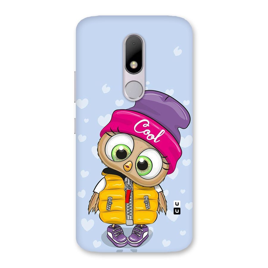 Cool Owl Back Case for Moto M