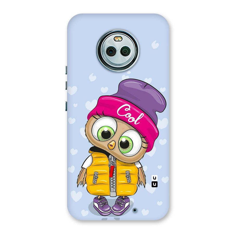 Cool Owl Back Case for Moto X4