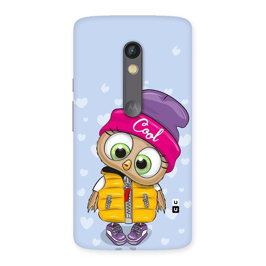 Cool Owl Back Case for Moto X Play