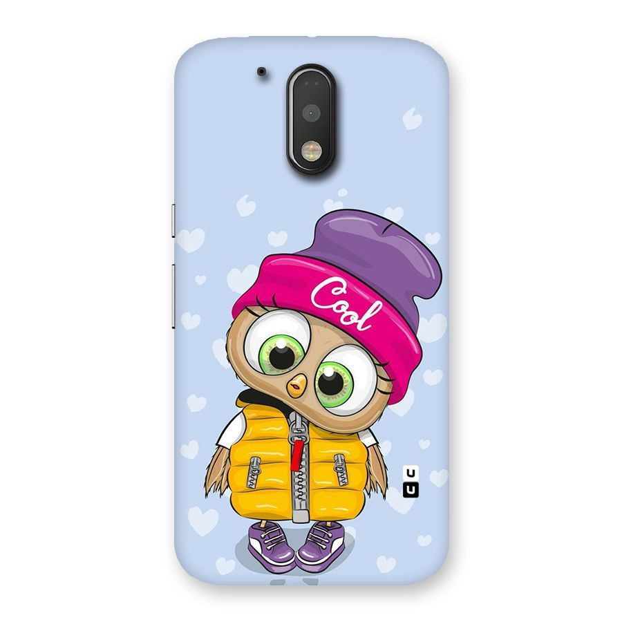 Cool Owl Back Case for Motorola Moto G4 Plus