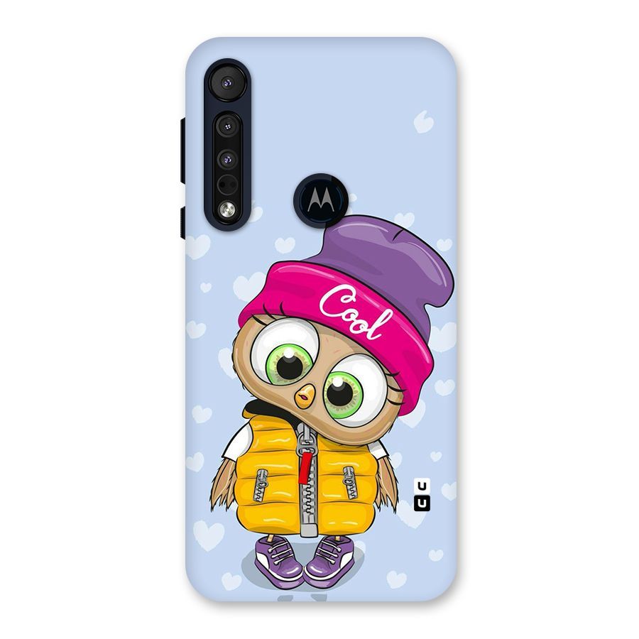 Cool Owl Back Case for Motorola One Macro