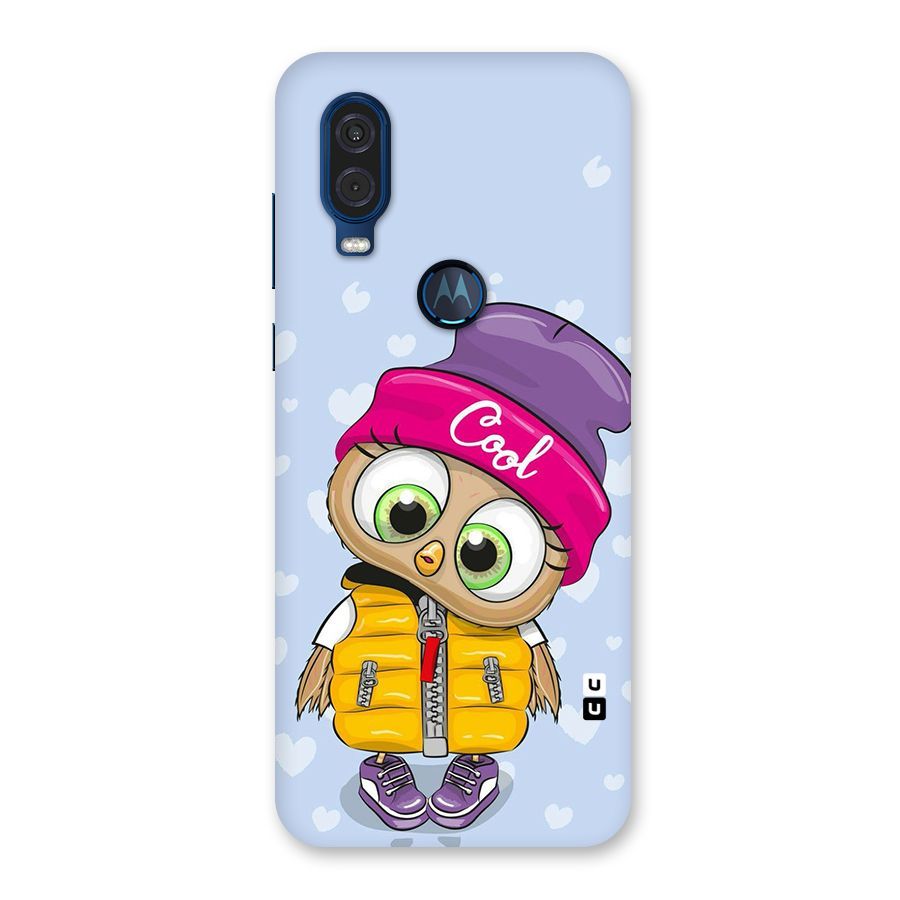 Cool Owl Back Case for Motorola One Vision