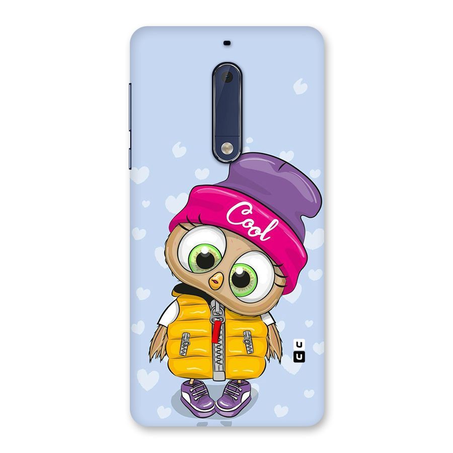 Cool Owl Back Case for Nokia 5
