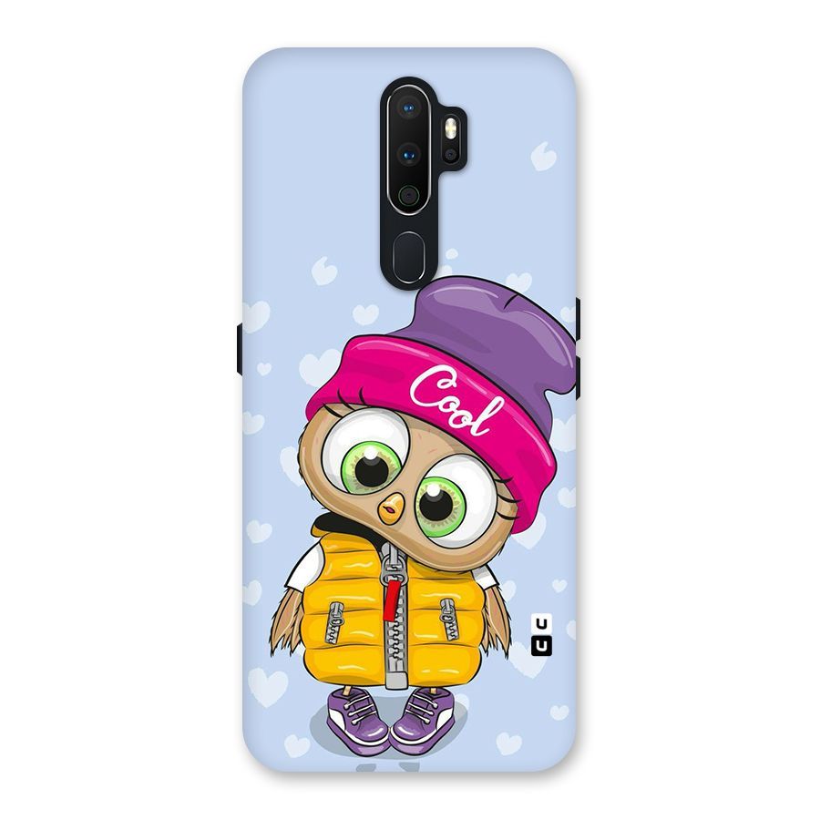 Cool Owl Back Case for Oppo A5 (2020)