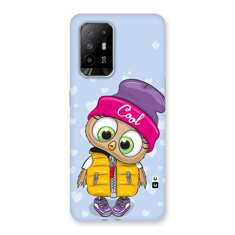 Cool Owl Back Case for Oppo F19 Pro Plus 5G
