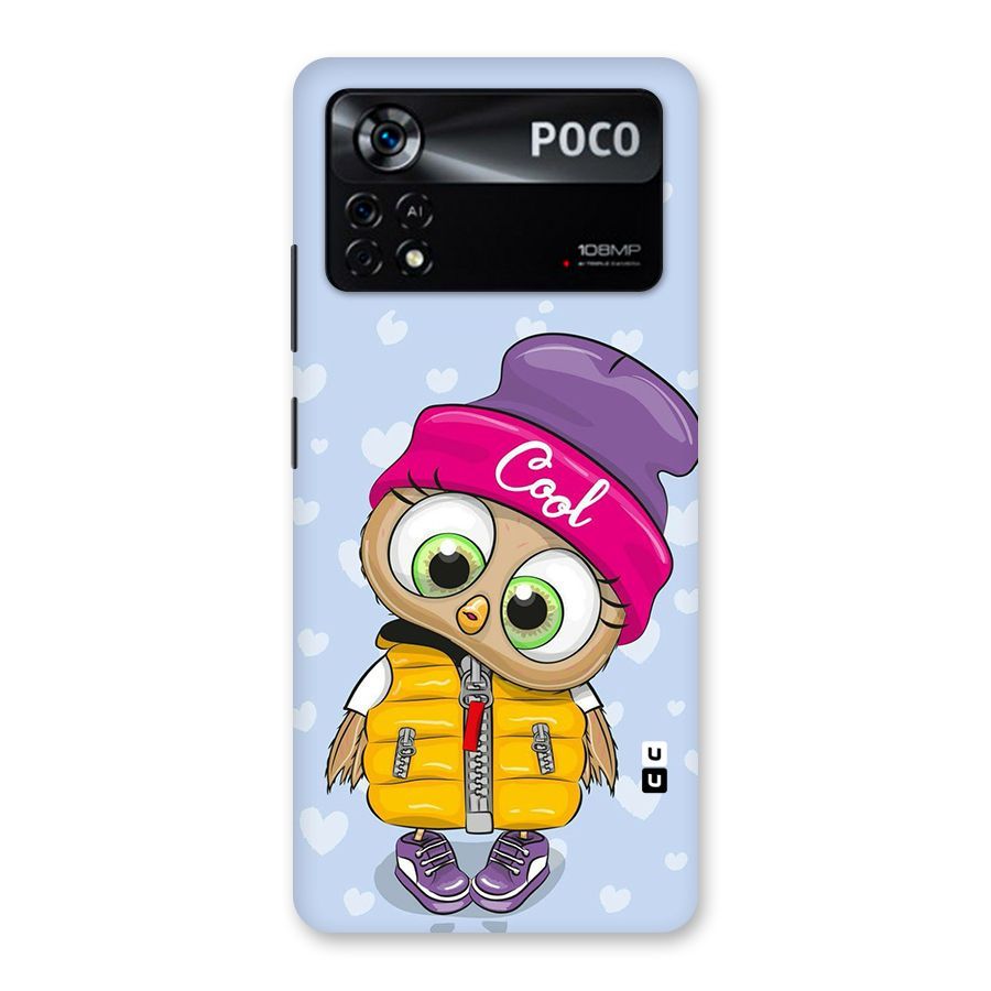Cool Owl Back Case for Poco X4 Pro 5G