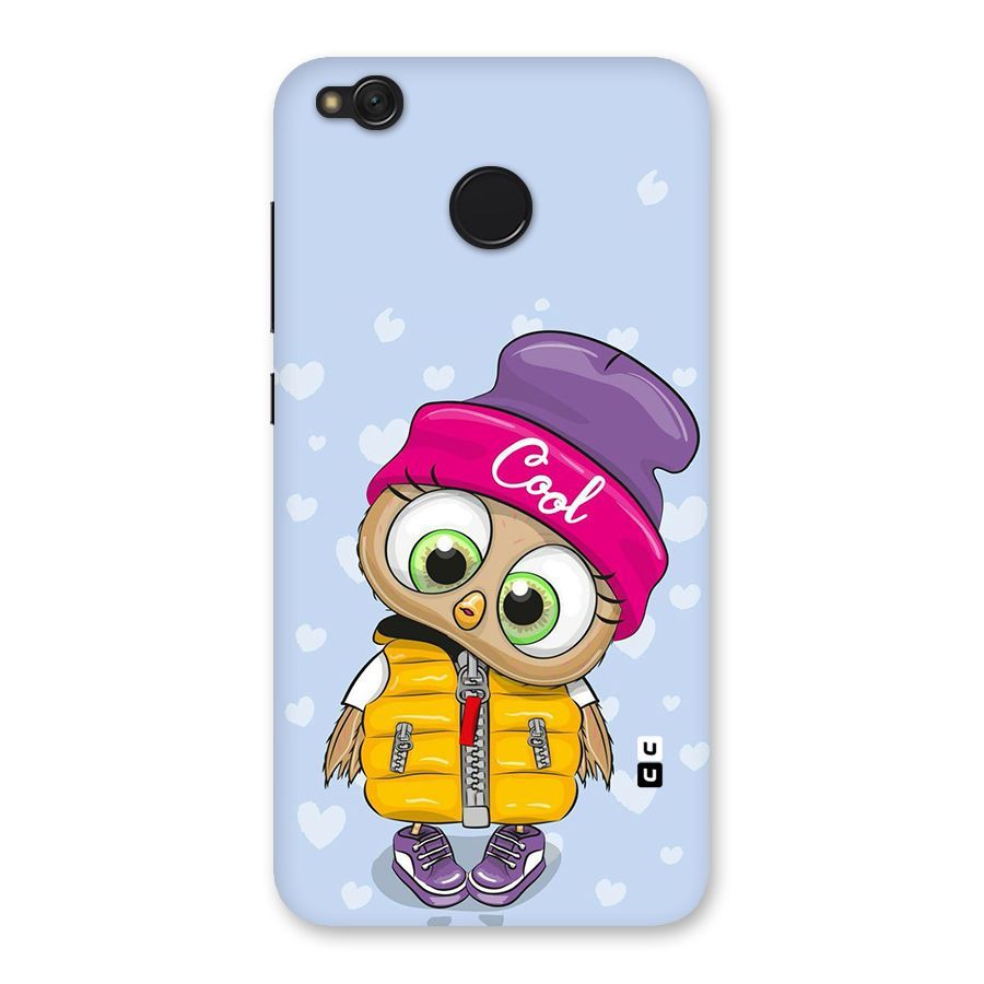 Cool Owl Back Case for Redmi 4
