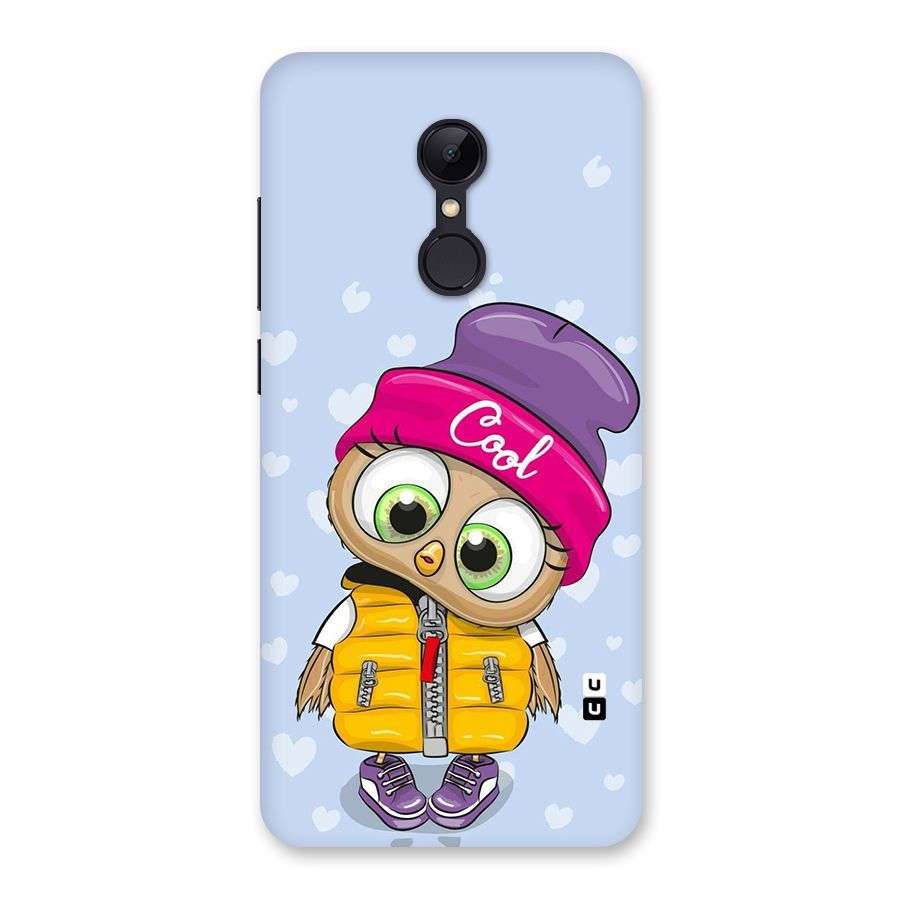 Cool Owl Back Case for Redmi 5