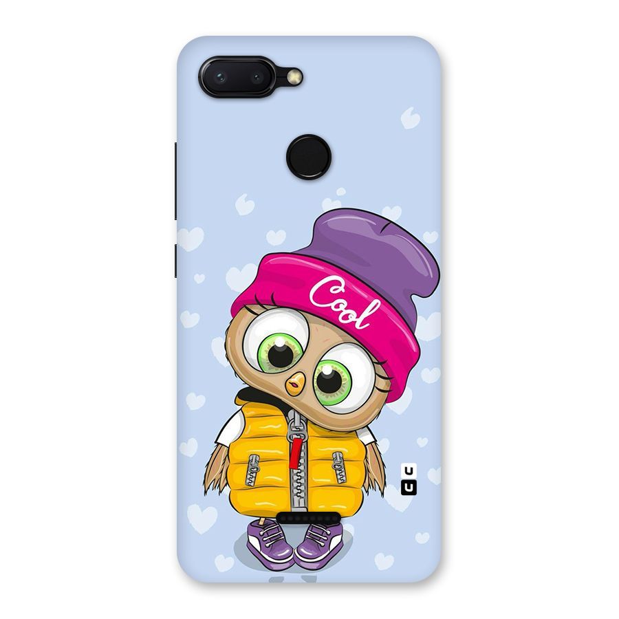 Cool Owl Back Case for Redmi 6