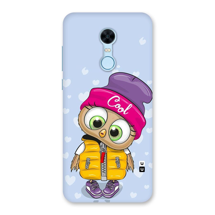 Cool Owl Back Case for Redmi Note 5