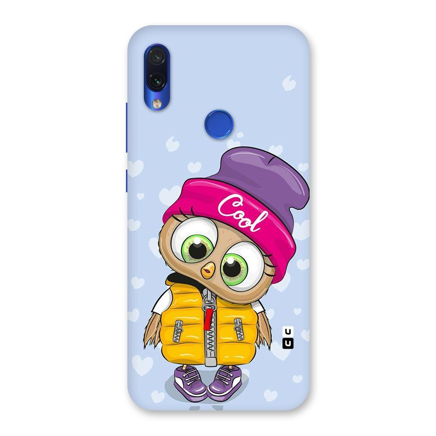 Cool Owl Back Case for Redmi Note 7